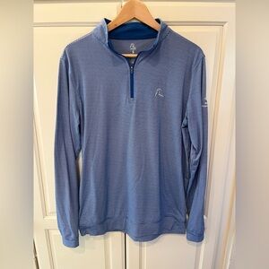 Rhoback Mens Small 1/4 Zip ⭐️embroidered logo